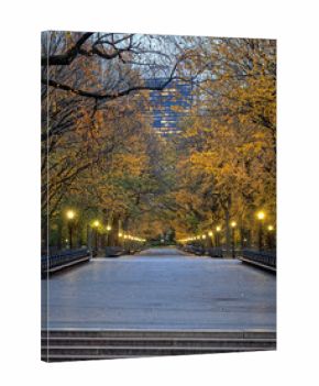 Central Park the Mall, Autumn