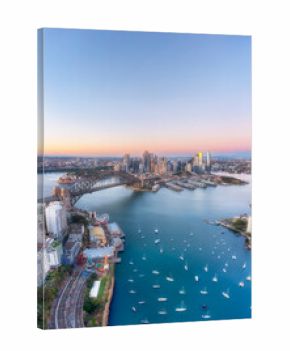 d Sydney Lavender bay vert close pan