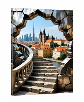 Ancient city skyline Wall Decor 