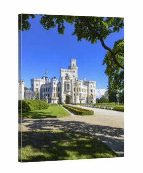 Schloss Hluboka nad Vltavou, Frauenberg, Tschechische Republik,