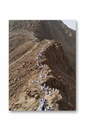 Arafat Mountain Ascent: Pilgrims Journey to the Sacred Summit of Arafat