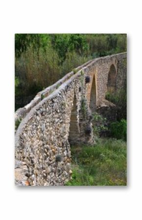Biar medieval aqueduct in Spain