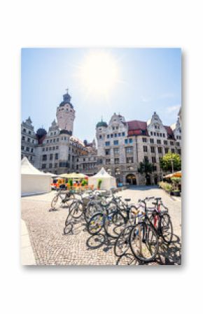 Rathaus, Leipzig, Sachsen, Deutschland 