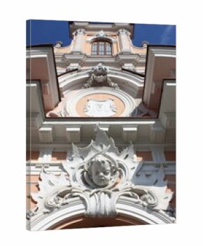 Art Nouveau facade in Riga, Estonia