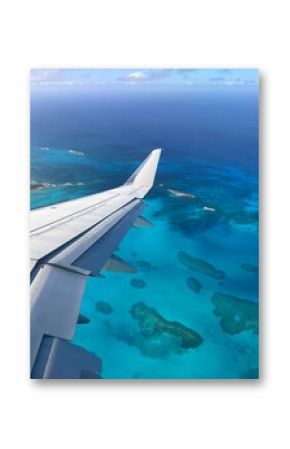 view from the plane window