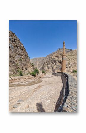 Jam, Afghanistan - one of the most mystical attractions in Afghanistan, the Minaret of Jam stands isolated in a remote and nearly inaccessible valley of the Shahrak District