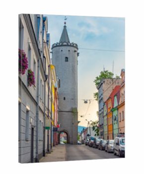 Zabkowicka gate in paczkow in Poland