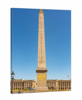 Obelisk of Luxor on place de la Concorde square in Paris, France