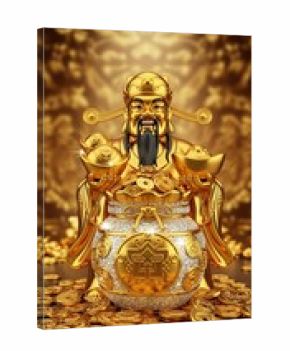Golden God of Wealth, Fortune, Prosperity.