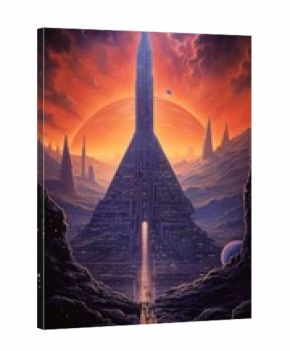 Galaxy architecture building tower.