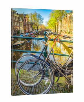 One of canals in Amsterdam