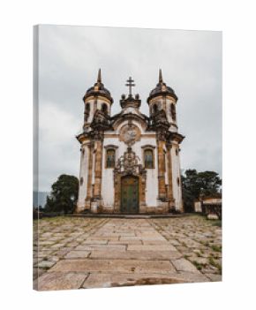 Church of Saint Francis of Assisi in Ouro Preto, Minas Gerais, Brazil"