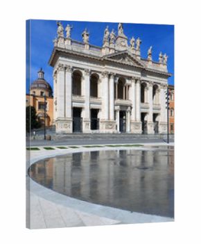 Facciata Monumentale di San Giovanni in Laterano e Riflesso 639