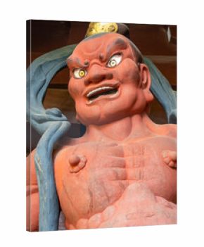 Nio guardian statue at Kotoku-in temple in Kamakura, Japan