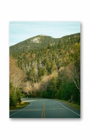 Whiteface Mountain Memorial Highway in the Adirondack Mountains, Wilmington New York