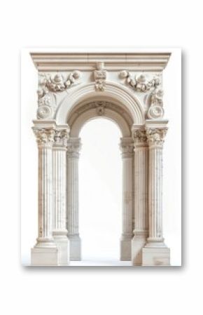 Ornate classical architectural archway