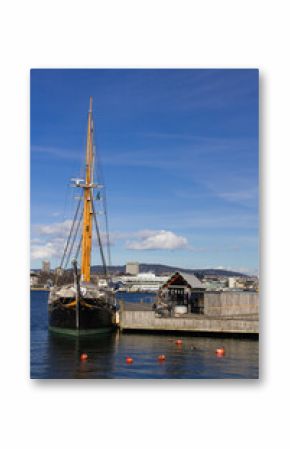 boats in the harbour, Oslo