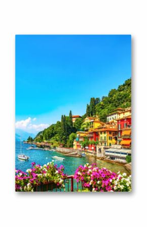 Varenna town in Lake Como. Italy, Europe.