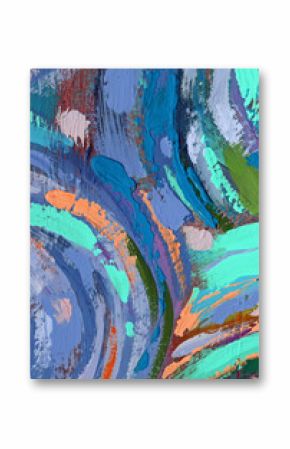 acrylic painting abstract background