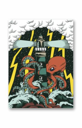 Illustration of art creation