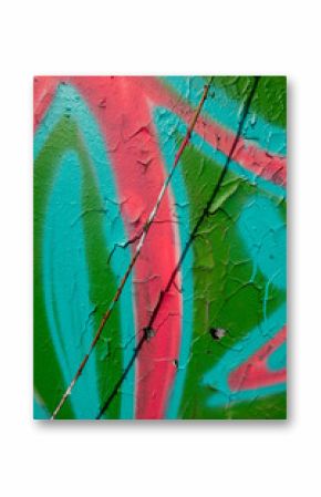 Risse im Lack durch graffiti