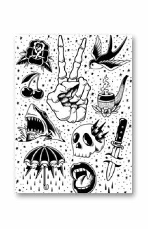 Comic style isolated on background