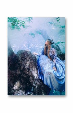Princess in magic forest