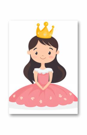cartoon illustration of princess