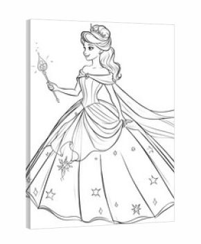 Princess coloring
