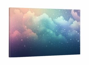 Cute abstract multicolor pastel pink glitter sparkle confetti background for happy birthday party invite, princess little girl rainbow, fun girly unicorn pony kid pattern, generative ai