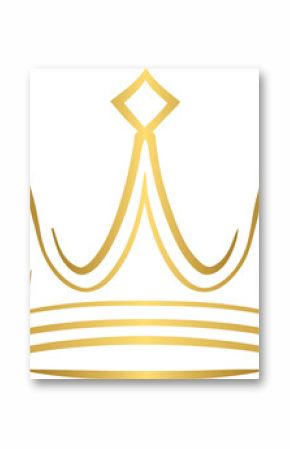 Golden crown, king, queen, princess, prince gold crown