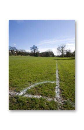 Corner marking on football fields