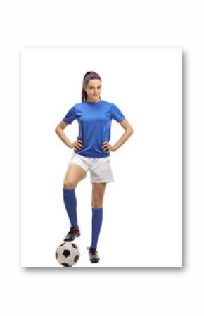 Female soccer player