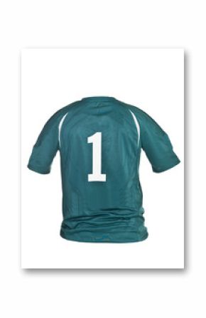 Football shirt with number one