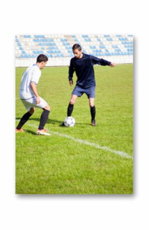 Soccer players
