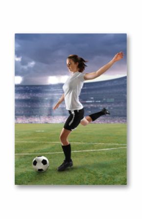 Soccer Player in Action