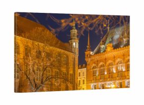 Stare Miasto w Toruniu nocą