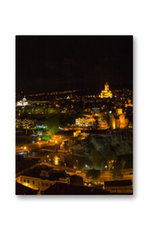 Tbilisi nocą