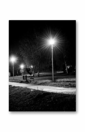 Starachowice nocą
