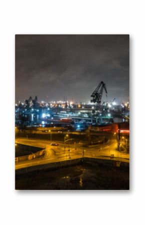 Gdańsk nocą