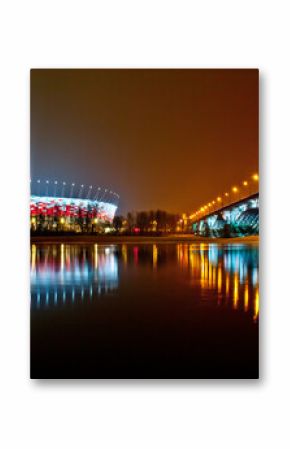 Stadion Narodowy nocą