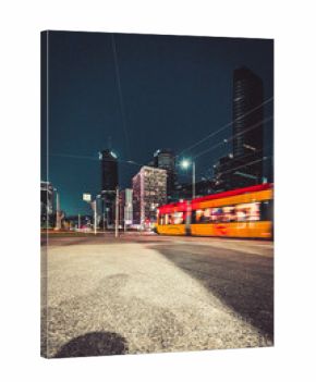 Warsaw by night Warszawa nocą