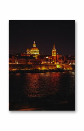 La Valetta nocą