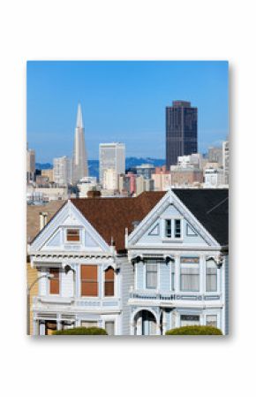 view of San Francisco from Alamo Square