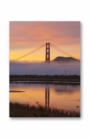 golden Gate Bridge at sunset