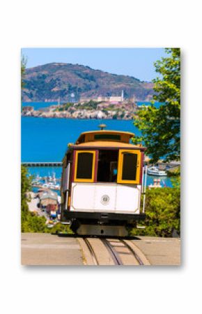 San francisco Hyde Street Cable Car California