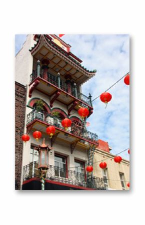 Les lanternes de Chinatown à San Francisco