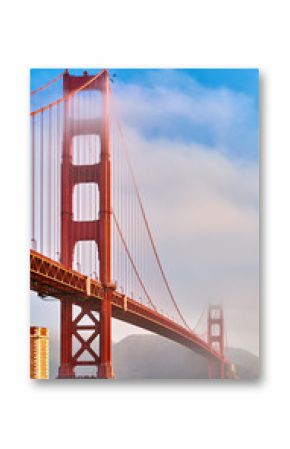 Golden Gate Bridge at morning, San Francisco, California