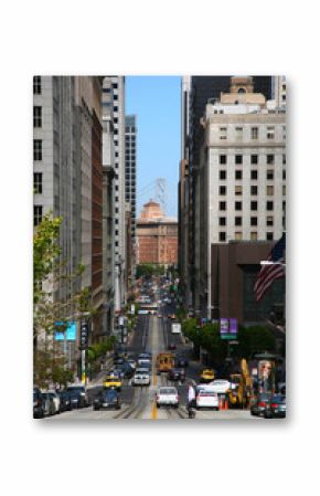 Street of San Francisco, California, USA