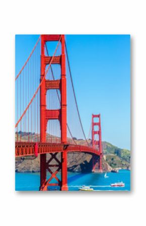 Golden Gate Bridge San Francisco from Presidio California